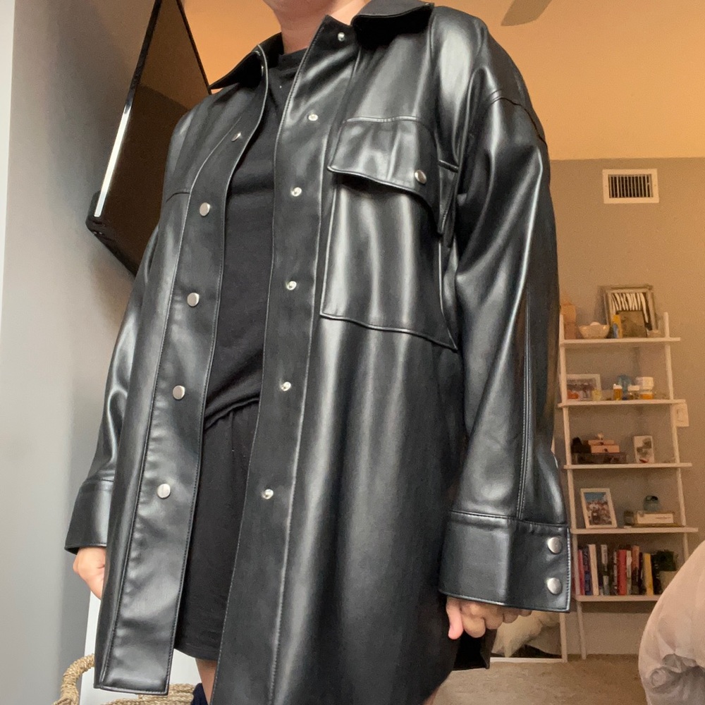 Leather jacket